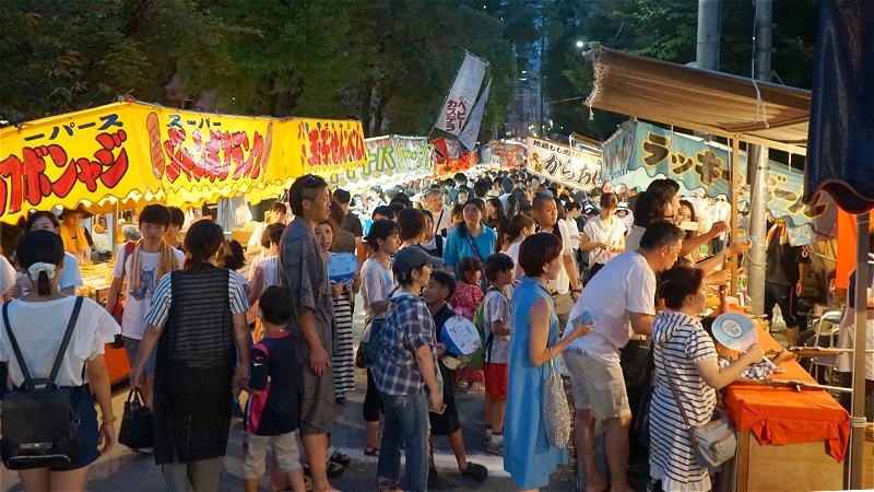 34 生玉神社夏祭り夜店