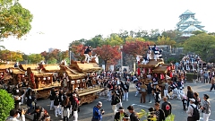 地車 in 大阪城　2018年